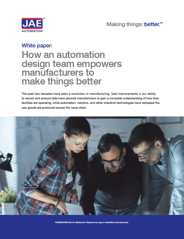 Design First Approach to Automating your Facility Whitepaper