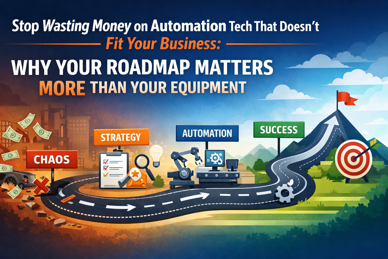 Why You Need an Automation Roadmap Before Buying Equipment